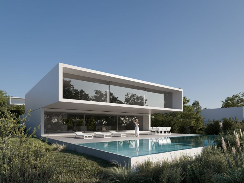 Brand new designer homes located frontline to Estepona Golf!