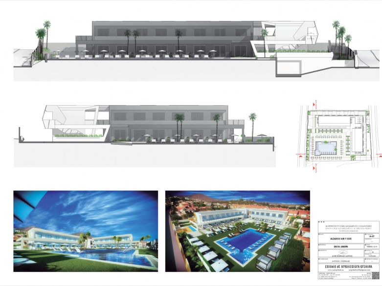 Parcela ÚNICA para apartotel o 3 villas a tan solo 500 metros del mar.