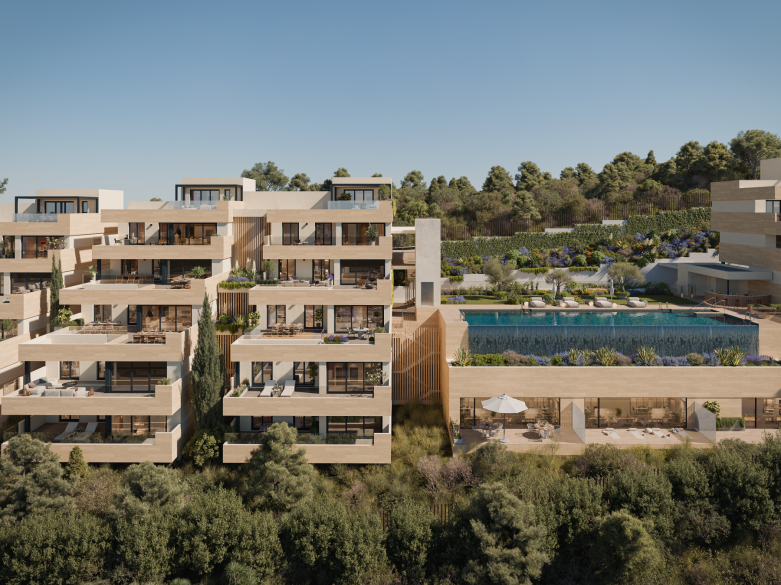 Off-plan resort style apartments in Altos de Los Monteros!