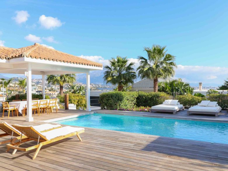 Encantadora y única villa en La Alquería, Benahavís