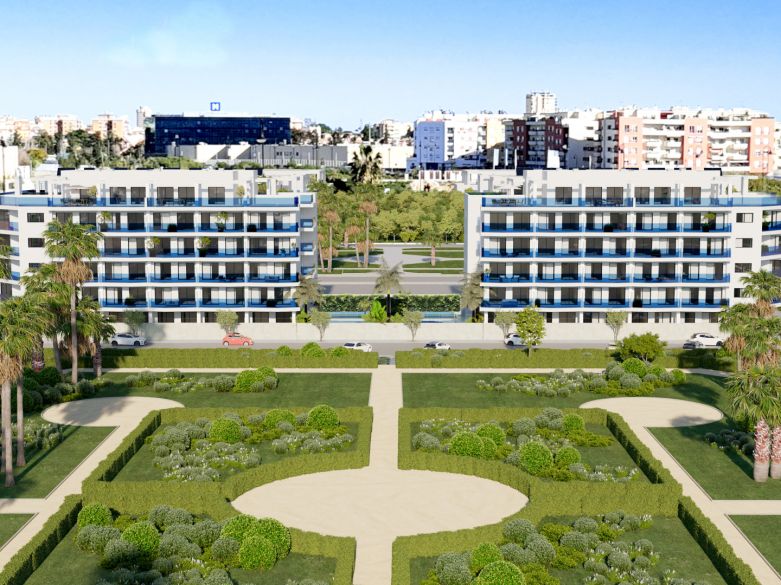 Brand new 1 bedroom apartments with prices from 198.900€ to 368.400€ for the penthouses!