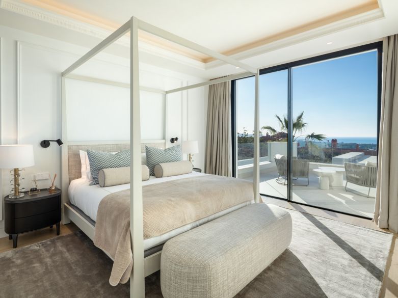 Villa de luxe avec vue panoramique à Monte Halcones !