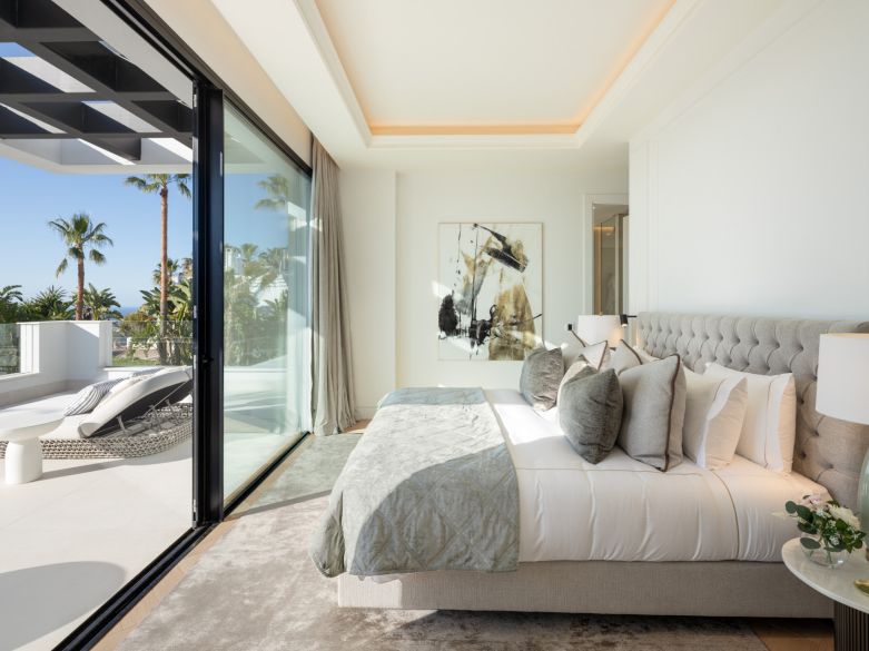 Villa de luxe avec vue panoramique à Monte Halcones !