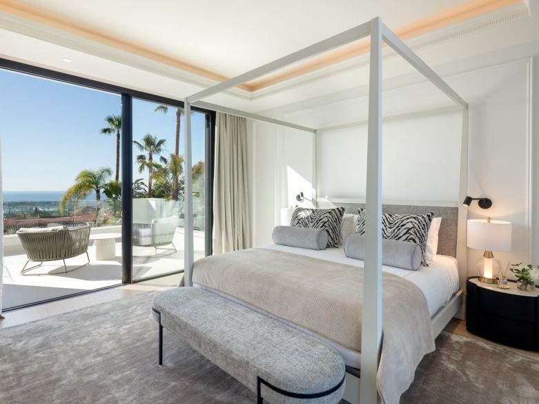 Villa de luxe avec vue panoramique à Monte Halcones !