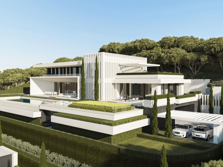 Only four villas. Sheltered by trees. With endless sea views.