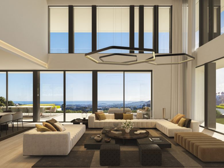 Only four villas. Sheltered by trees. With endless sea views.