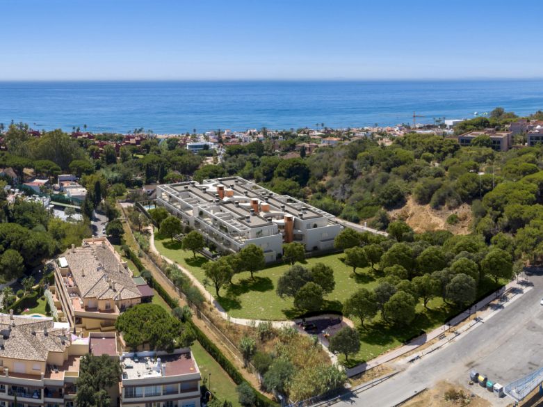 Spectacular two bedroom ground floor apartment in the brand new gated community Estrella Del Mar, Marbella