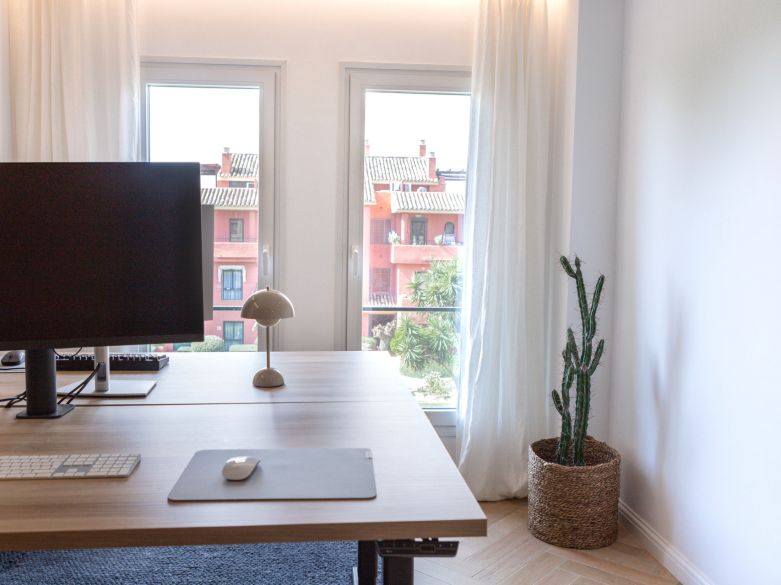 Atico duplex estilo escandinavo con 2 dormitorios