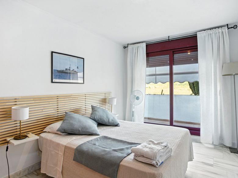 Charming east facing, three bedroom duplex penthouse located in the gated community Parque Botanico, Estepona