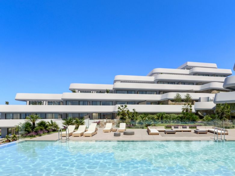 ¡Apartamentos a estrenar con vistas al mar junto al golf de Casares!
