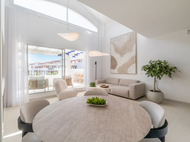 Walk to Everything – Stylish Beachside Duplex Penthouse in San Pedro Playa