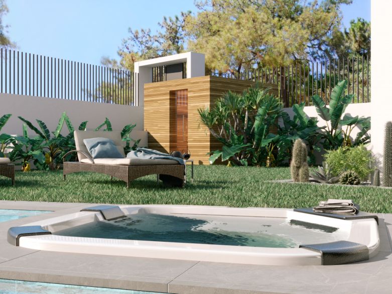 Villa de lujo en construcción en Marbesa – ¡Mejor oferta de precio!