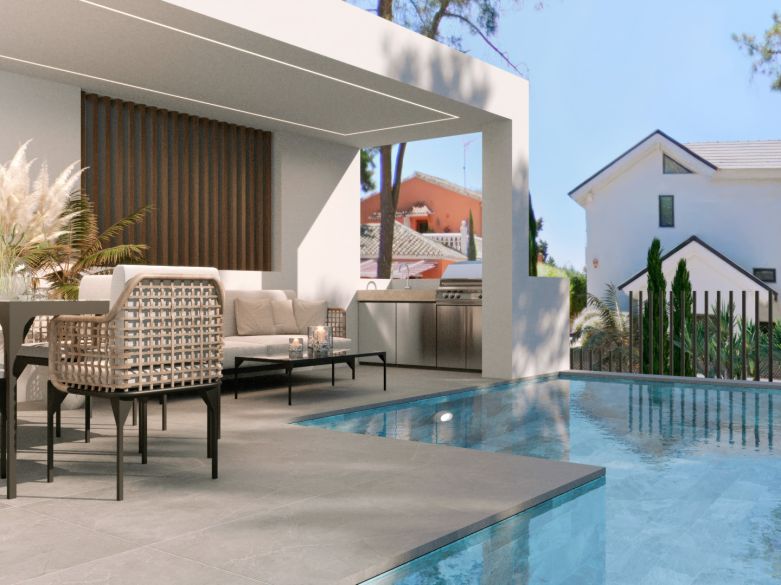 Villa de lujo en construcción en Marbesa – ¡Mejor oferta de precio!