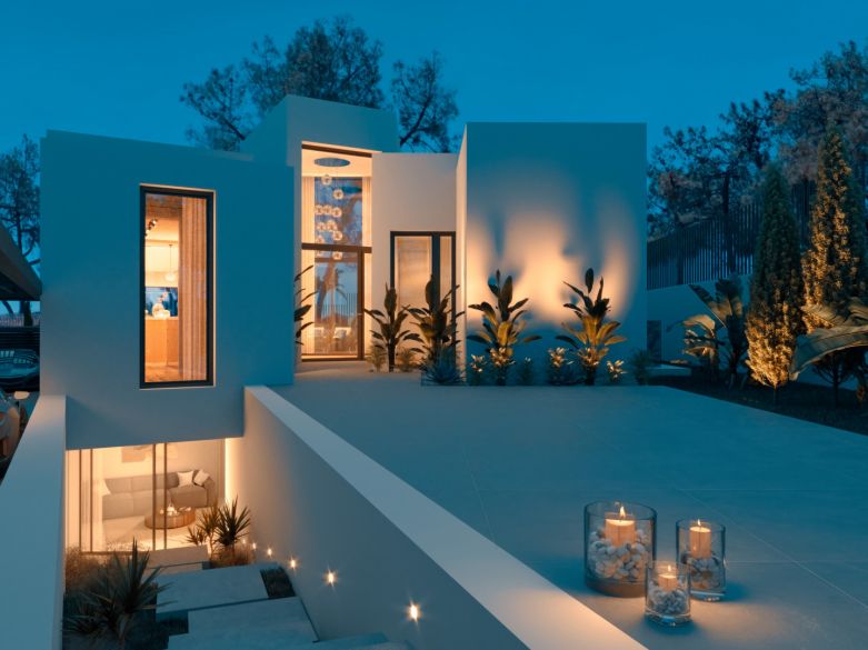 Villa de lujo en construcción en Marbesa – ¡Mejor oferta de precio!