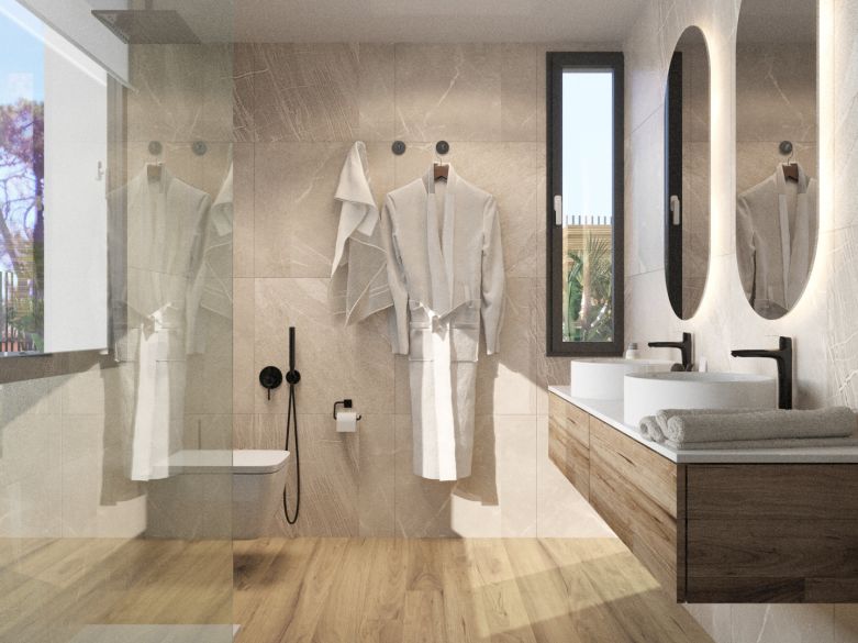 Villa de lujo en construcción en Marbesa – ¡Mejor oferta de precio!