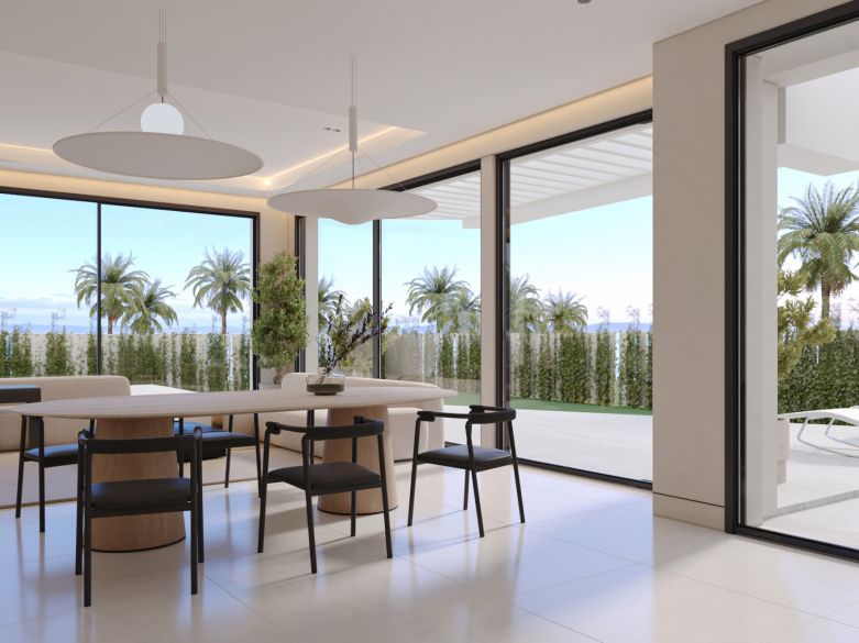 ¡Villas a estrenar en la parte baja de Calahonda - camine a todas partes!