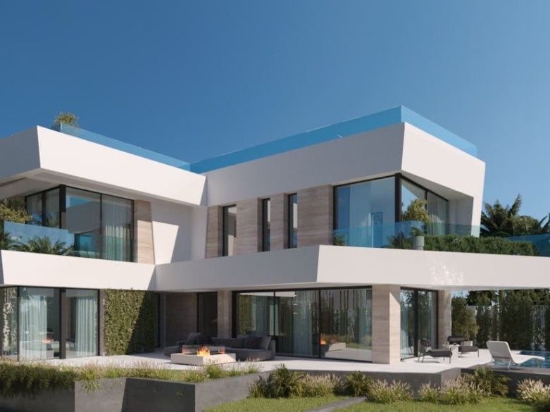 ¡Villas a estrenar en la parte baja de Calahonda - camine a todas partes!