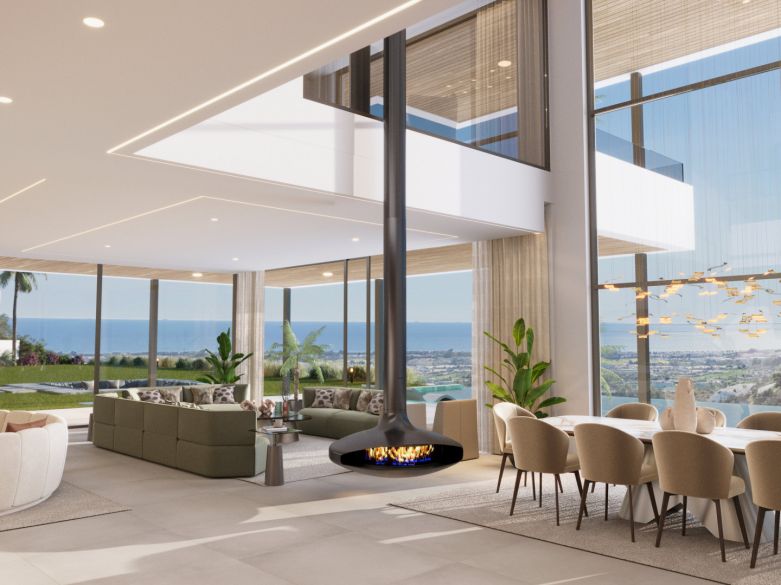 Impresionante villa moderna con vistas panorámicas en El Madroñal