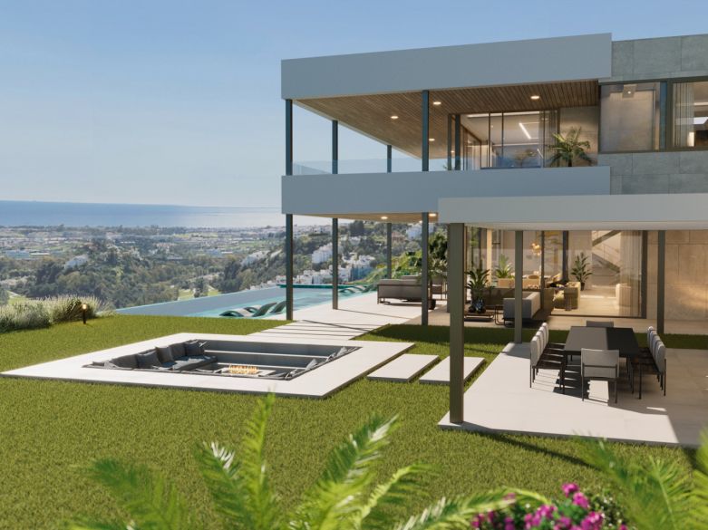 Impresionante villa moderna con vistas panorámicas en El Madroñal