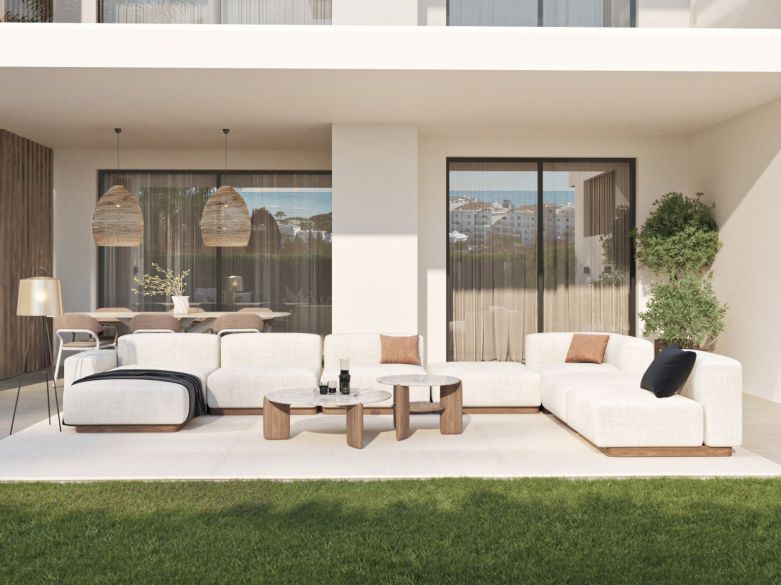 Exclusivos apartamentos con vistas al mar en la prestigiosa Nueva Milla de Oro de Estepona