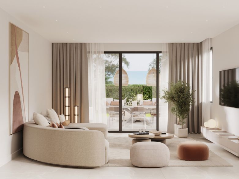 Exclusivos apartamentos con vistas al mar en la prestigiosa Nueva Milla de Oro de Estepona