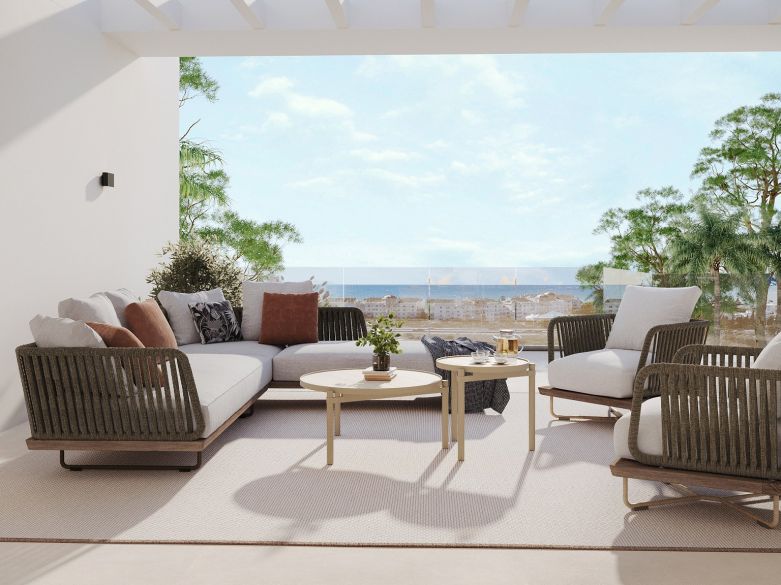 Exclusivos apartamentos con vistas al mar en la prestigiosa Nueva Milla de Oro de Estepona