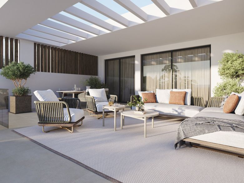 Exclusivos apartamentos con vistas al mar en la prestigiosa Nueva Milla de Oro de Estepona