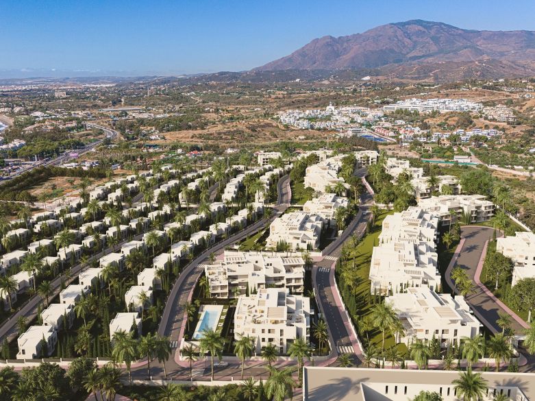 Exclusivos apartamentos con vistas al mar en la prestigiosa Nueva Milla de Oro de Estepona