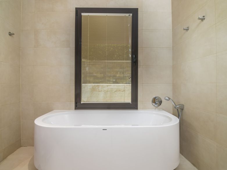 Stylish and modern, two bedroom apartment in the exclusive Samara Resort in Marbella with stunning panoramic sea views