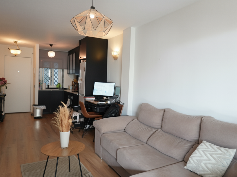 Bright south facing, recently renovated two bedroom apartment located in Artola Baja, Marbella