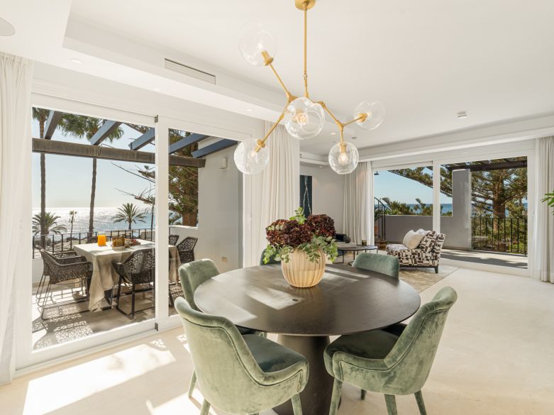 Modern Duplex Penthouse Steps from the Sea in San Pedro Playa