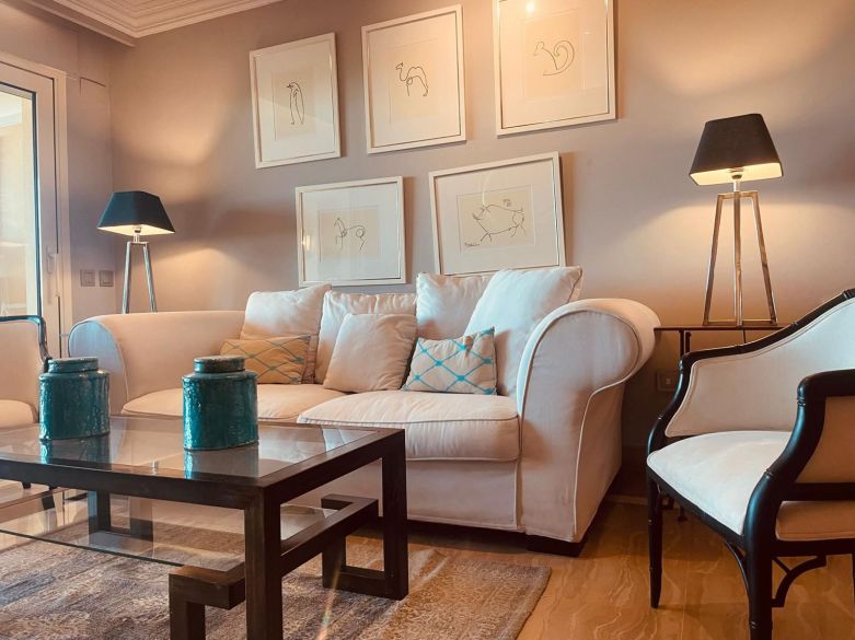 Elegant leilighet med to soverom og havutsikt i Sierra Blanca