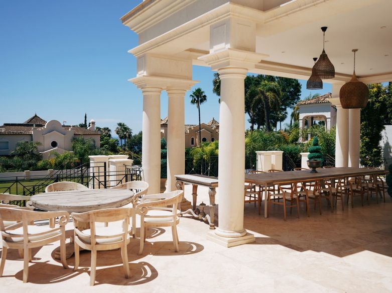 Villa Isolde située dans la communauté la plus prestigieuse de Marbella