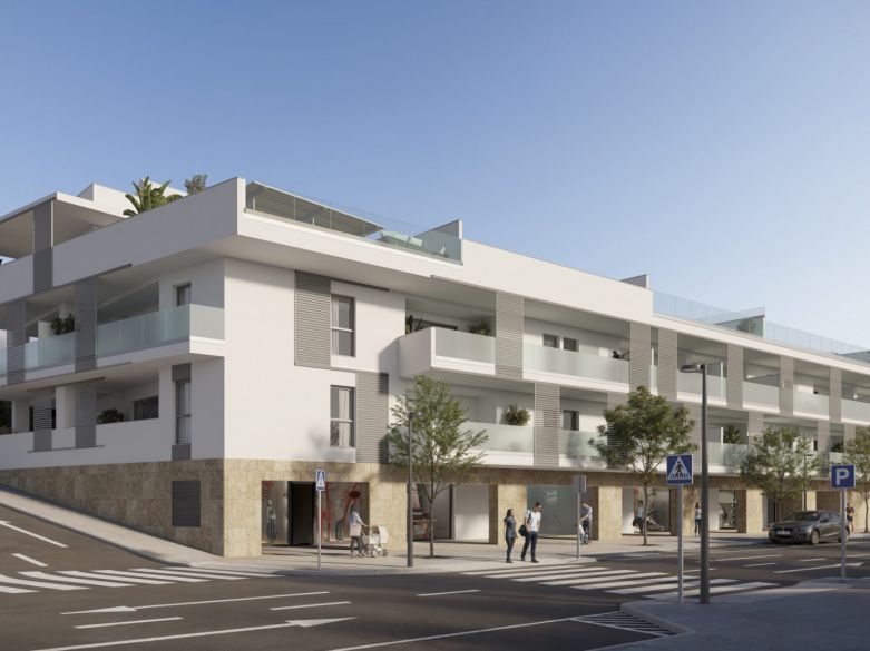 Zinnia, apartamentos modernos en un entorno urbano con vistas al mar en San Pedro de Alcántara.