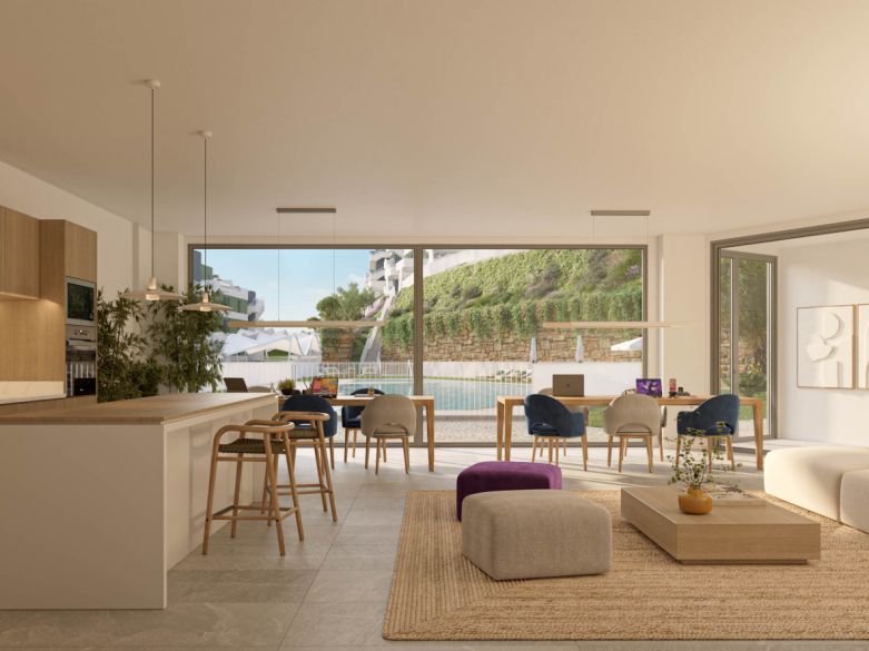 Bahía, residencias de lujo integradas en la naturaleza junto al golf en Mijas