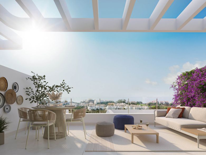 Bahía, residencias de lujo integradas en la naturaleza junto al golf en Mijas