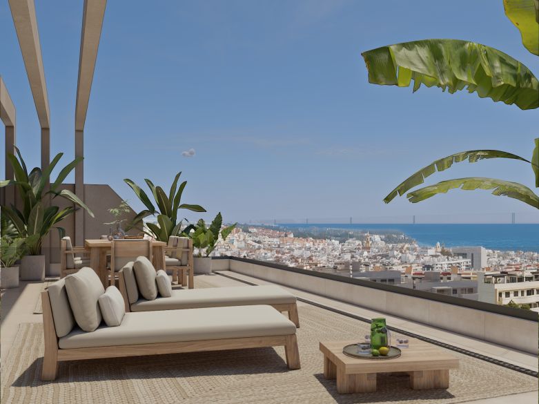 Las Mesas Infinity Homes, excepcionales vistas al mar en apartamentos y áticos en Estepona.