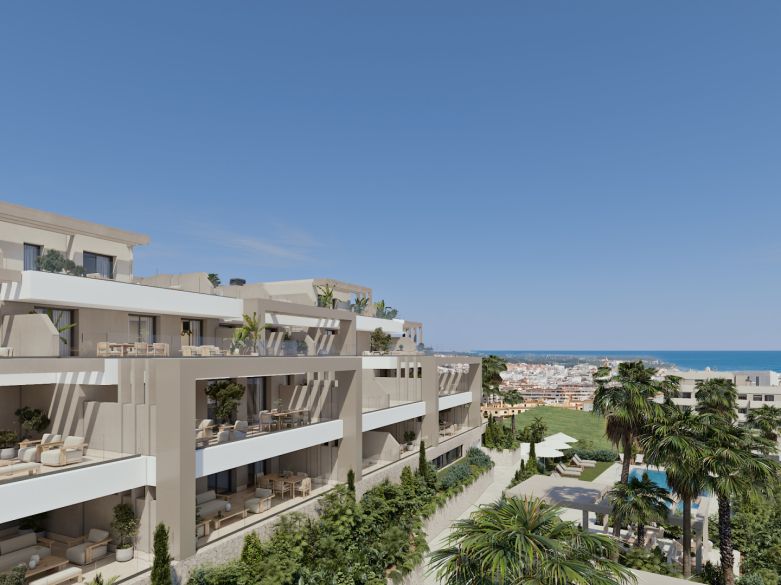 Las Mesas Infinity Homes, excepcionales vistas al mar en apartamentos y áticos en Estepona.