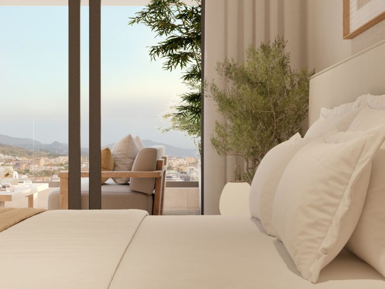 Las Mesas Infinity Homes, excepcionales vistas al mar en apartamentos y áticos en Estepona.