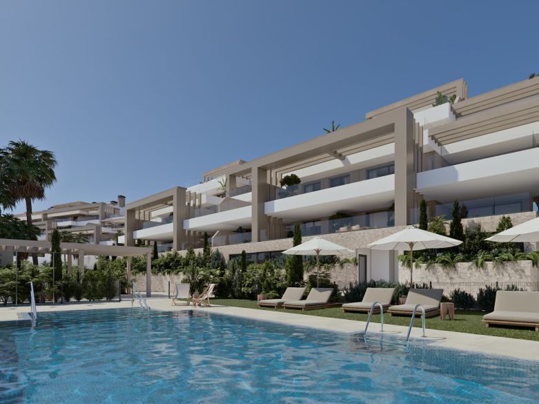 Las Mesas Infinity Homes, excepcionales vistas al mar en apartamentos y áticos en Estepona.