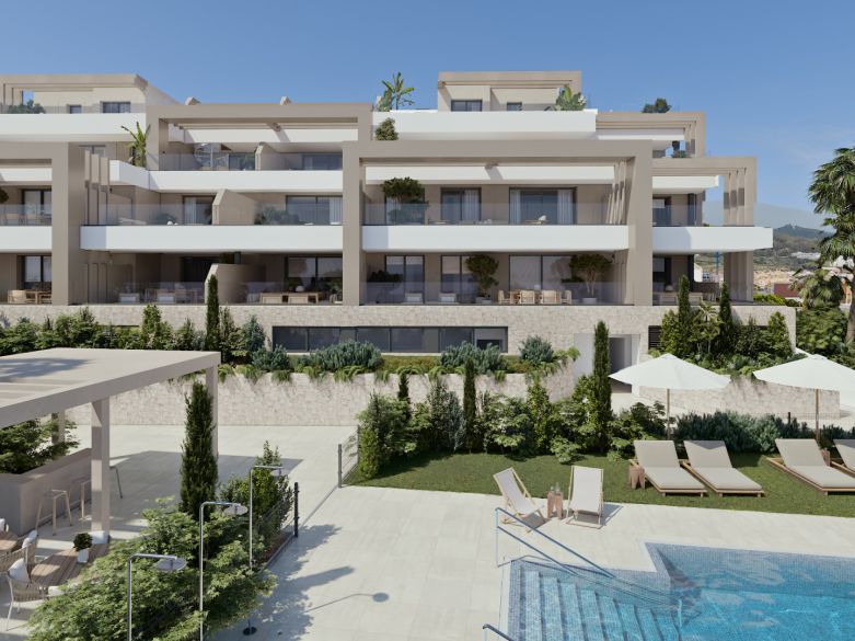 Las Mesas Infinity Homes, excepcionales vistas al mar en apartamentos y áticos en Estepona.