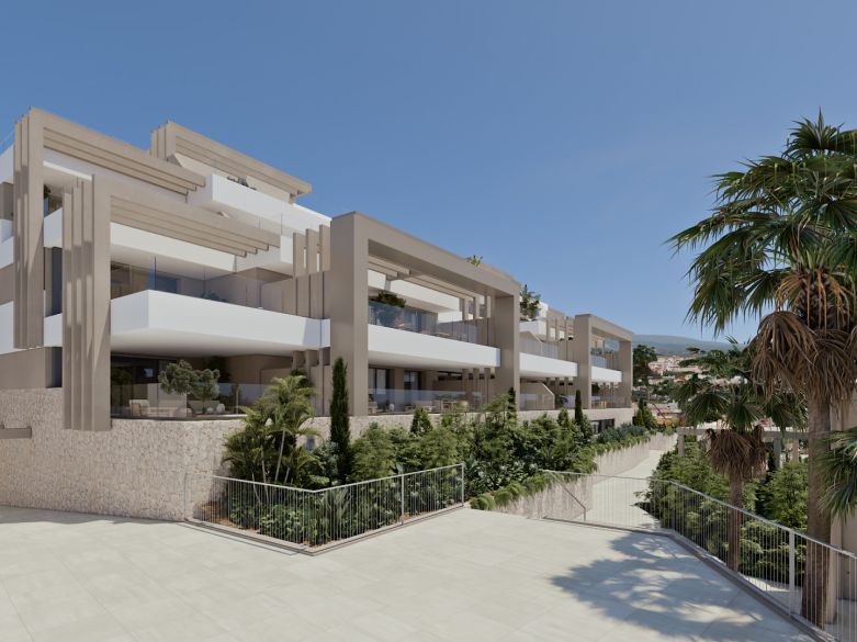 Las Mesas Infinity Homes, excepcionales vistas al mar en apartamentos y áticos en Estepona.