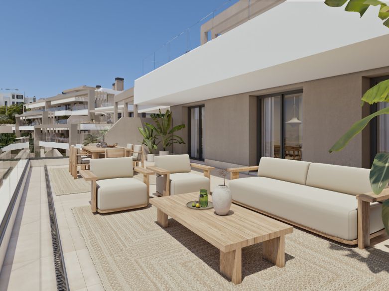 Las Mesas Infinity Homes, excepcionales vistas al mar en apartamentos y áticos en Estepona.