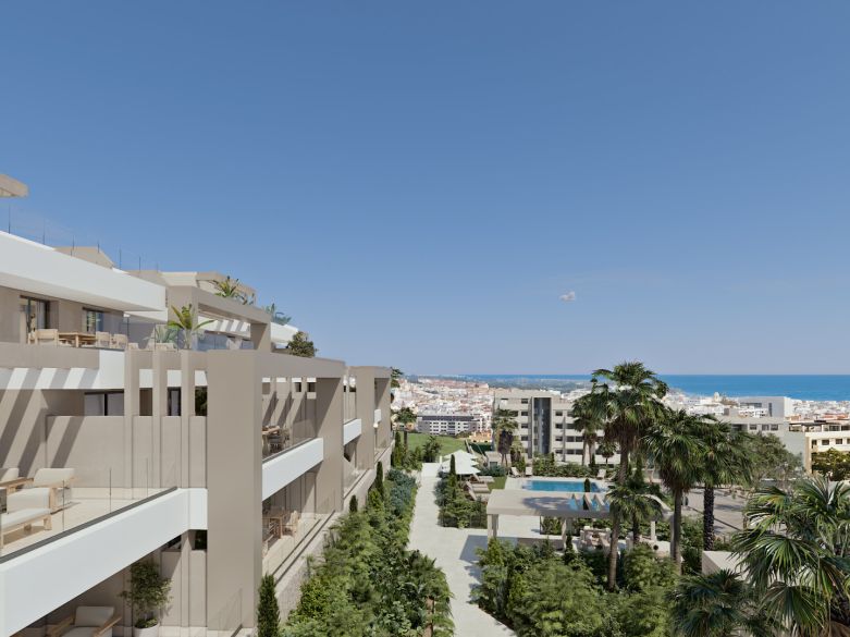 Las Mesas Infinity Homes, excepcionales vistas al mar en apartamentos y áticos en Estepona.