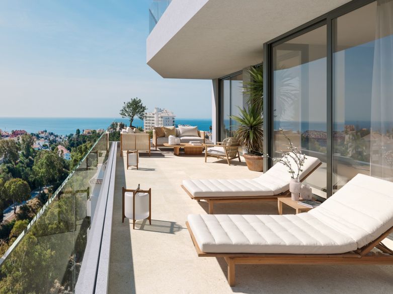 Bélvèdere Collection, elegantes apartamentos y áticos con vistas al mar en Fuengirola