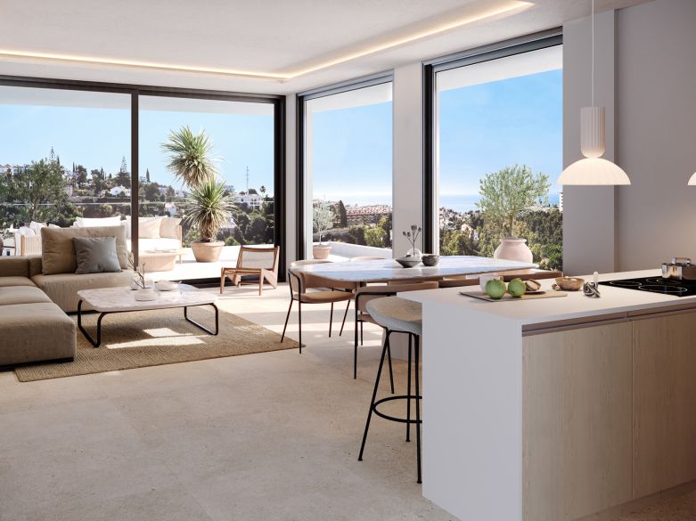 Bélvèdere Collection, elegantes apartamentos y áticos con vistas al mar en Fuengirola