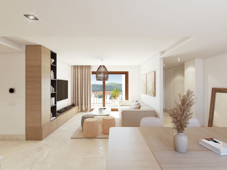 Fuente Lirios, apartamentos y áticos en el centro de Benahavís