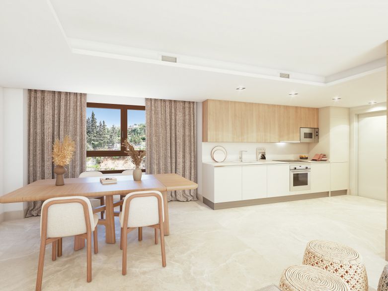 Fuente Lirios, apartamentos y áticos en el centro de Benahavís