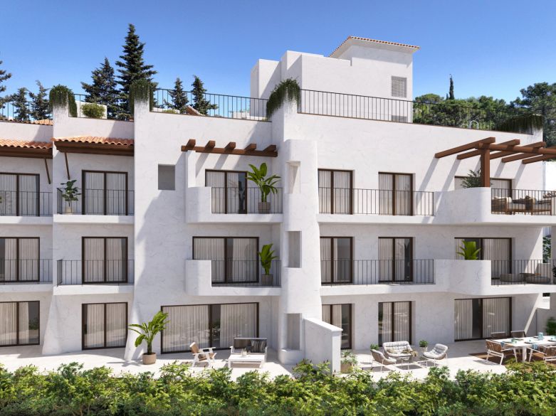 Fuente Lirios, apartamentos y áticos en el centro de Benahavís