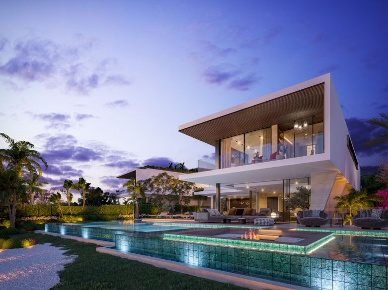 PERMIS DE CONSTRUIRE ACCORDÉ ! 5 Villas de Luxe à Camoján, Marbella